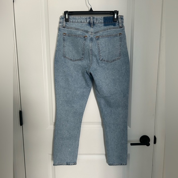 NWOT Abercrombie & Fitch Curve Love High Rise Skinny Jean Size 26 Short - Picture 4 of 5